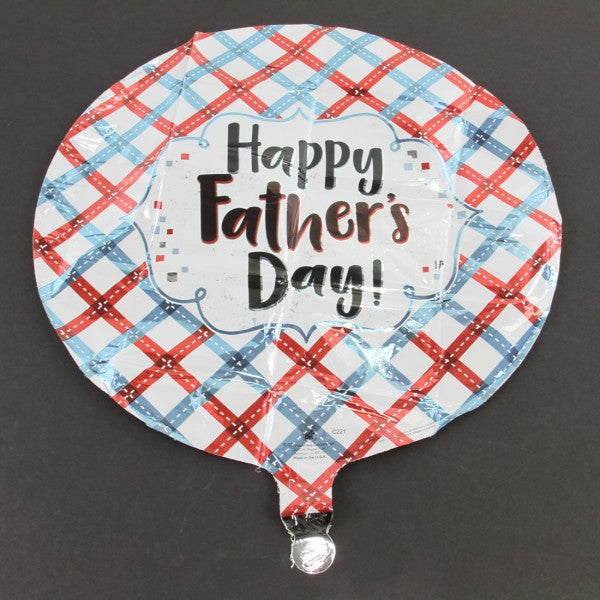 17"HFD PLAID MYLAR X5
