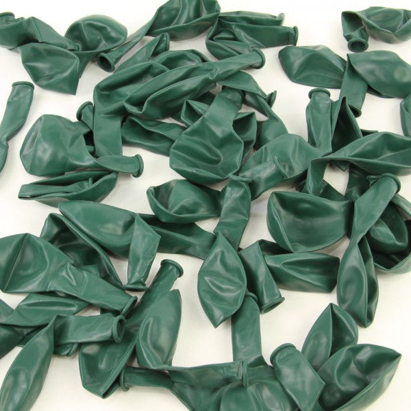 12" LATEX BALLOON 100 BALLOONS PER PACKAGE GREEN
