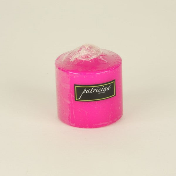3"X3"PILLAR UNSCENT X1 BERRY