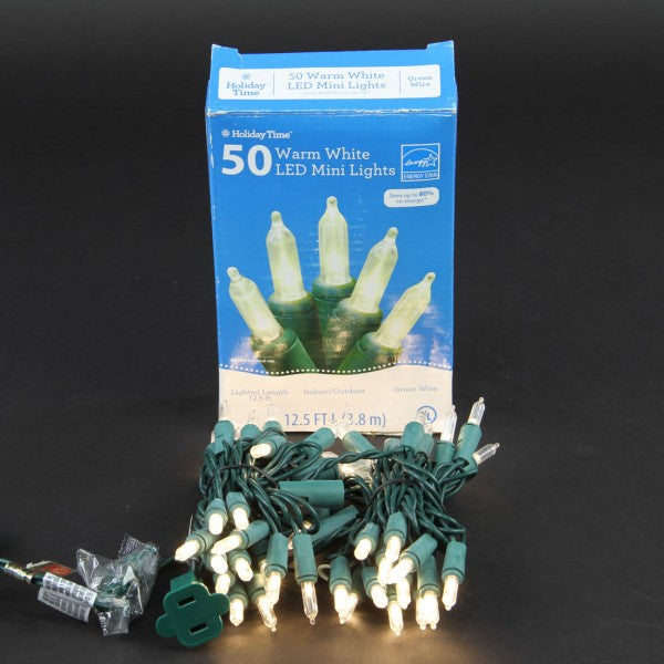 50 LED MINI LIGHT WARM WHT