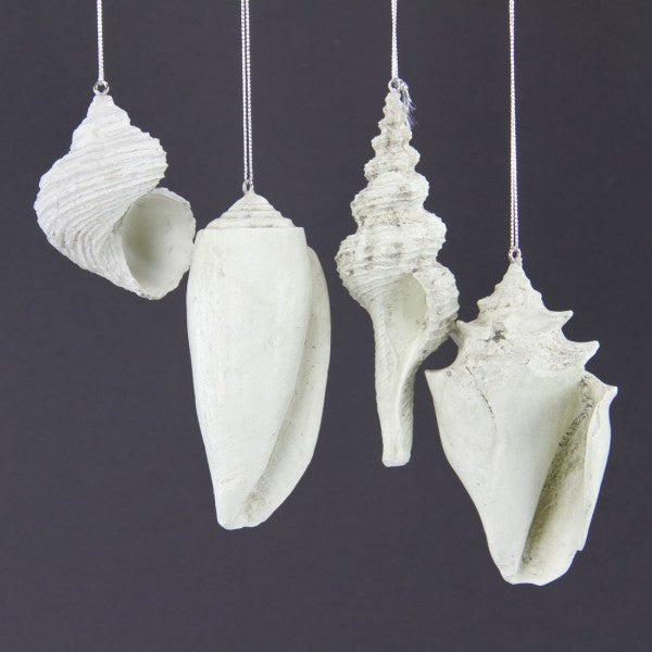 SEASHELL ORNA ASST A4