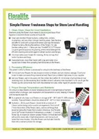 Here are some tips on how to handle fresh flowers for maximum freshness. Brought to you by Floralife.