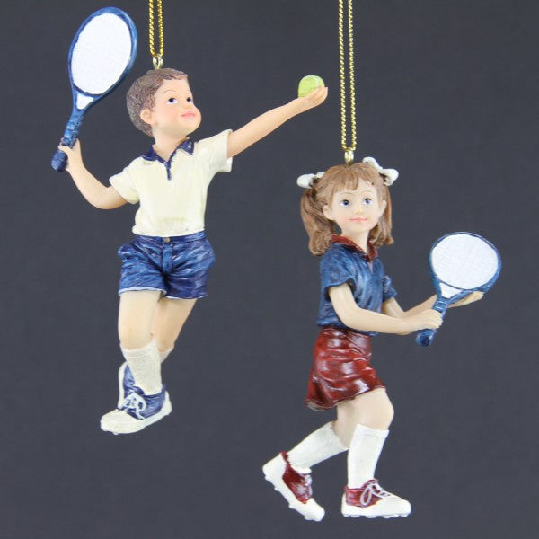 3"PLAYING TENNIS ORN ASST A4