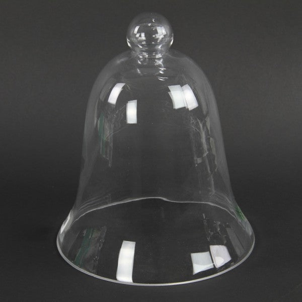 12"HX9.5"D CLEAR BELL