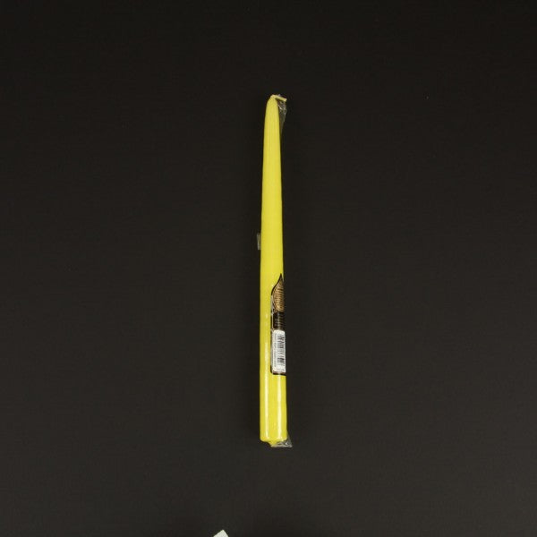 12" TAPER CANDLE 12/BX YELLOW