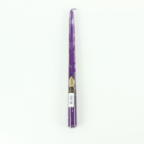 12" TAPER CANDLE 12/BX PURPLE