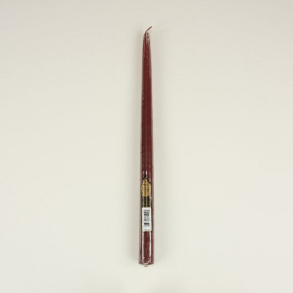 15" TAPER CANDLE 12/BX BURG