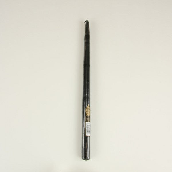 15" TAPER CANDLE 12/BX BLACK