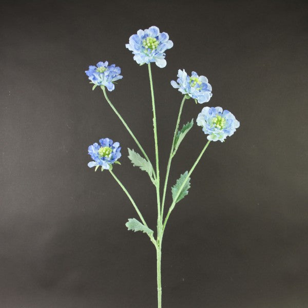 29" SCABIOSA SPRAY BLUE