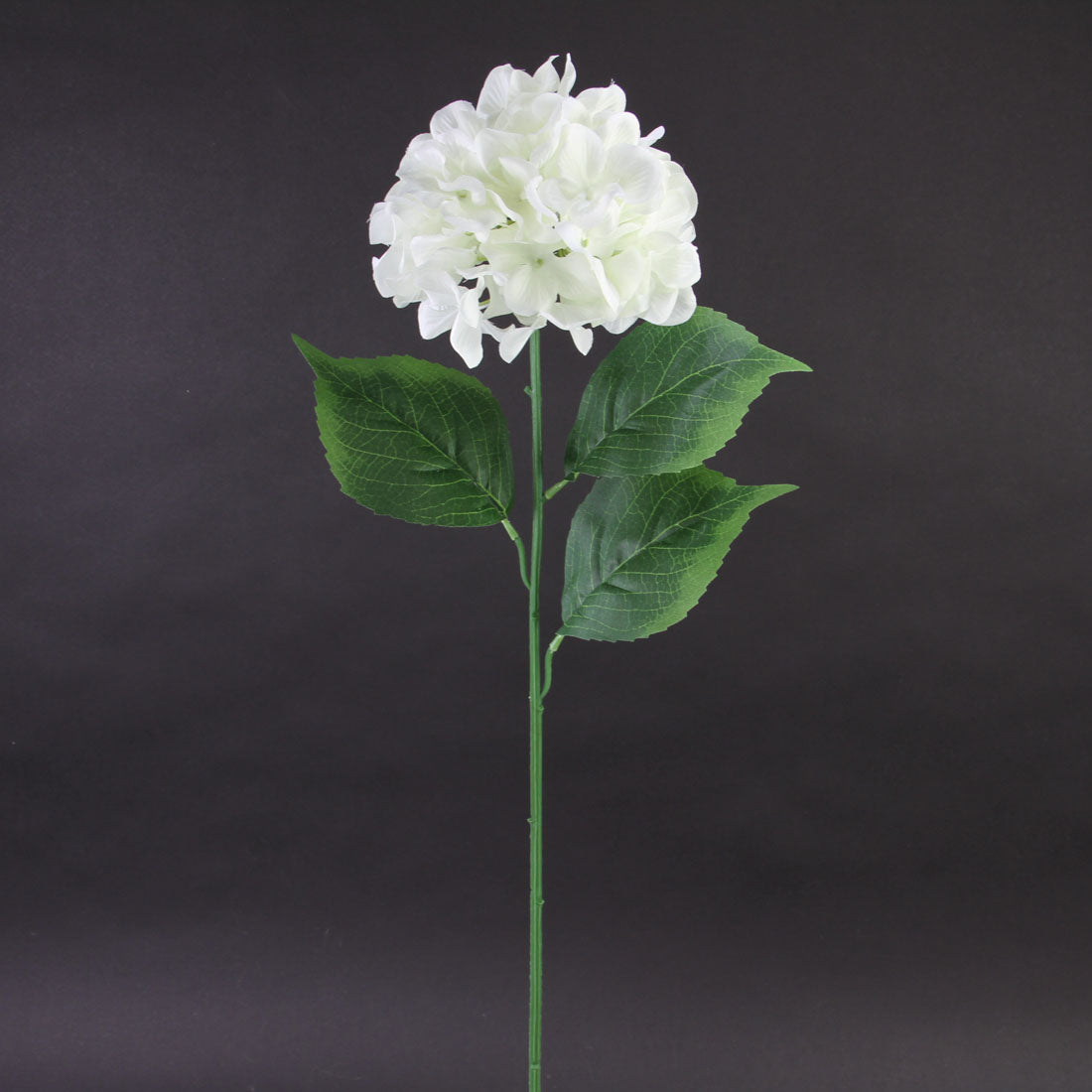 28"HYDRANGEA STEM WHITE