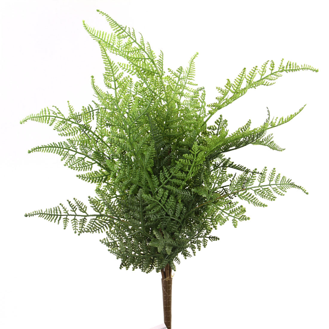 19"LEATHER FERN BUSH
