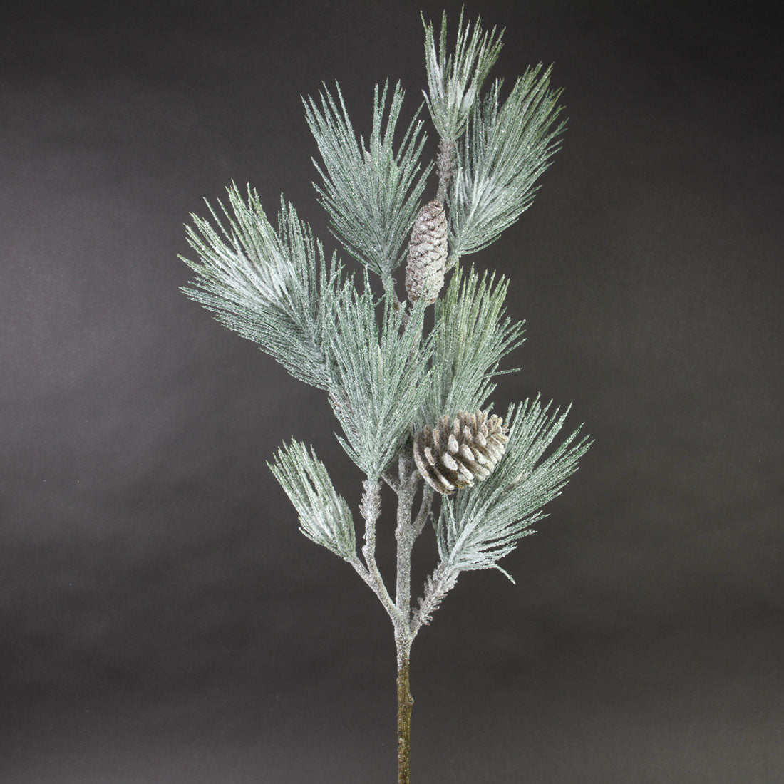 39"SNW PINE/PNCONE SPRY WH/GR