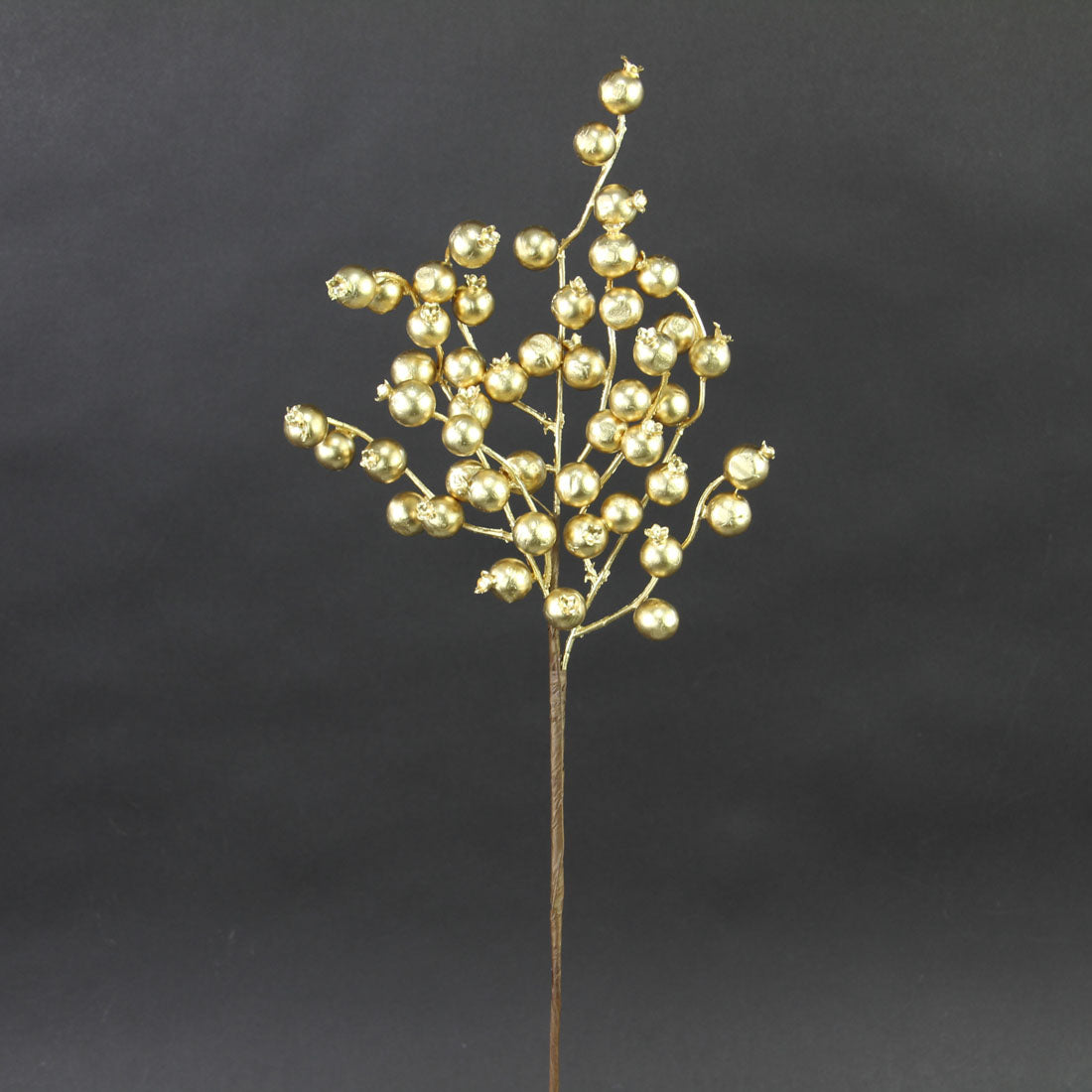24"MTLC.BERRY SPRAY GOLD