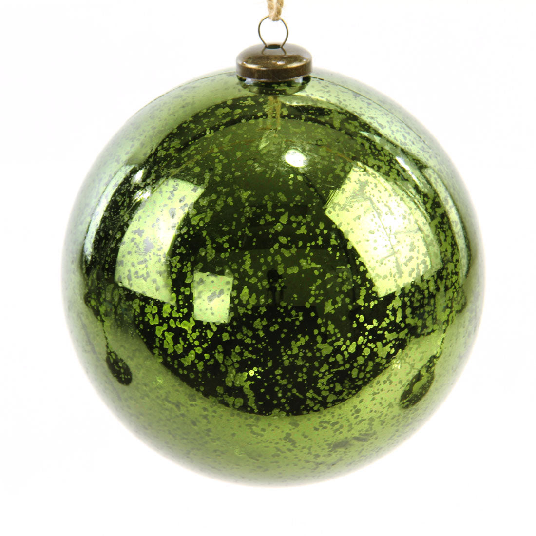 5.94"BALL ORNA GREEN