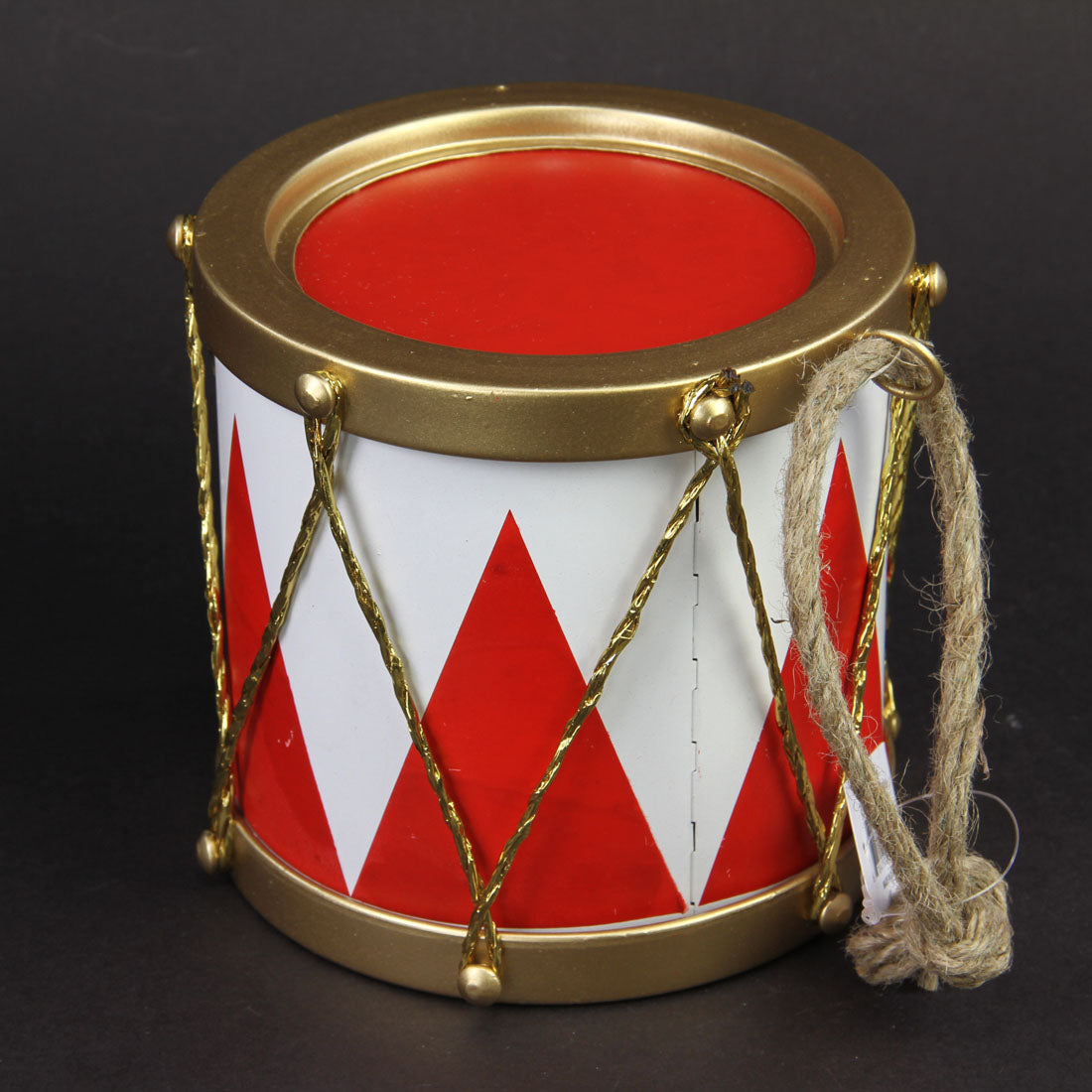 6" DRUM RED/WHITE
