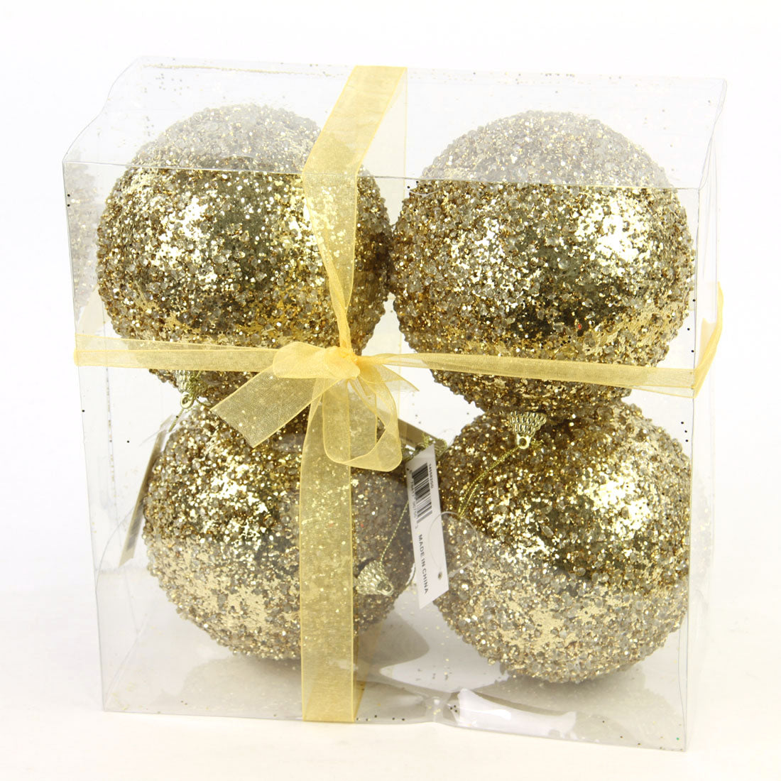 4.72"BALL ORN 4/BX GOLD