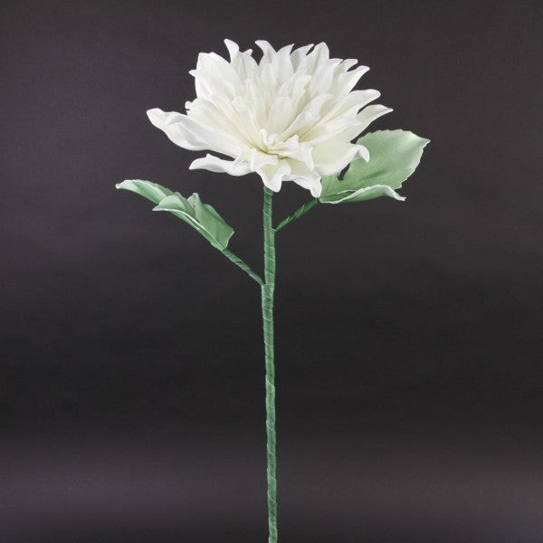 30"DAHLIA SPRAY WHITE