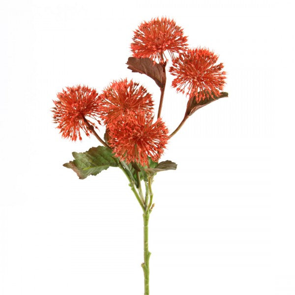 20"ONION FLOWER SPRAY RED