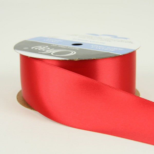 1 1/2" DOUBLE FACE SATIN X10YD