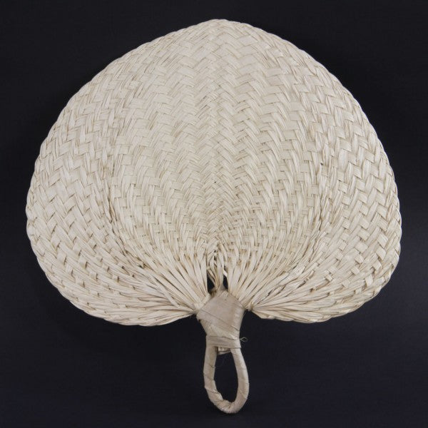 APPRX.10-13"NAT.RAFFIA FAN