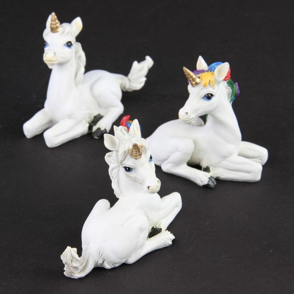 RES.SITTING UNICORN FIG