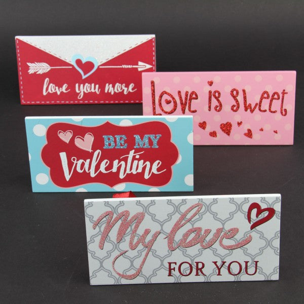 MDF VALENTINE SIGN A4