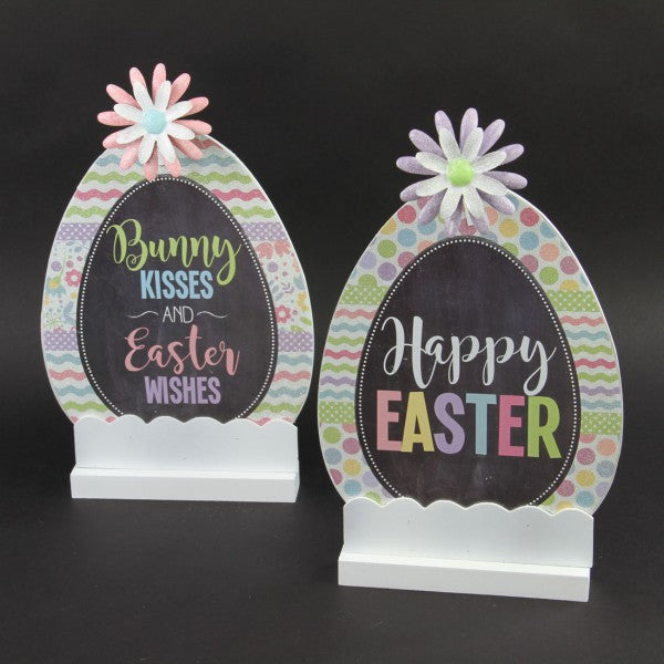 CHALKBOARD EGG SIGN A4