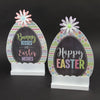 CHALKBOARD EGG SIGN A4