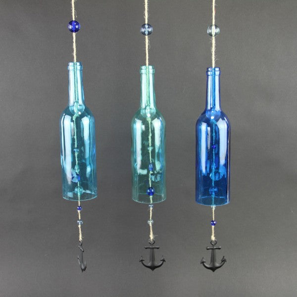 GLSS BOTTLE WIND CHIME A4