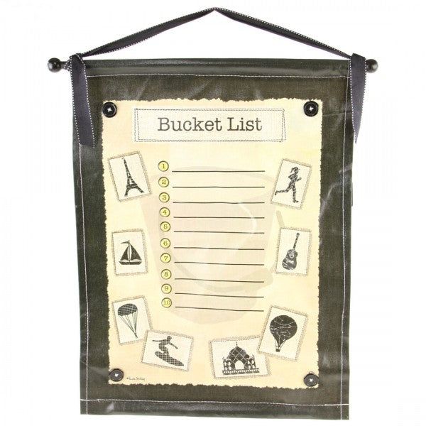 CANVAS BUCKET LIST BANNER A4