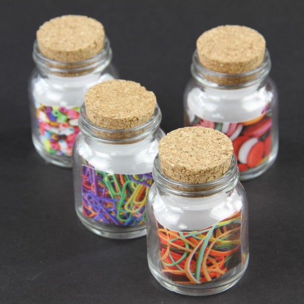 2.8"MINI MASON JARS 4/ST A4