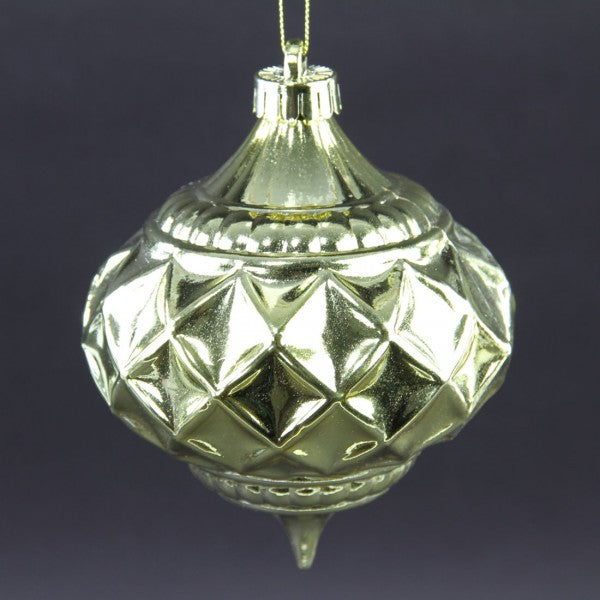 130MM INDENTED ONION ORNAMENT