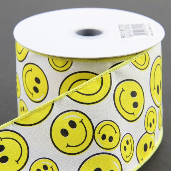 2.5"X10YD SMILEY FACE