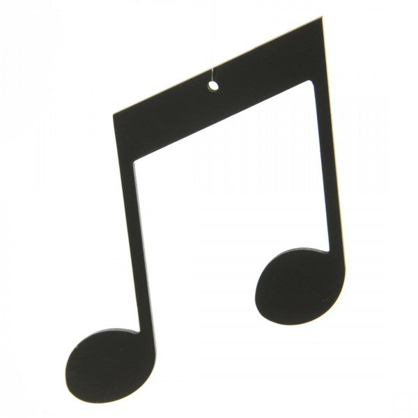 7.5-10"MUSIC NOTE BLACK