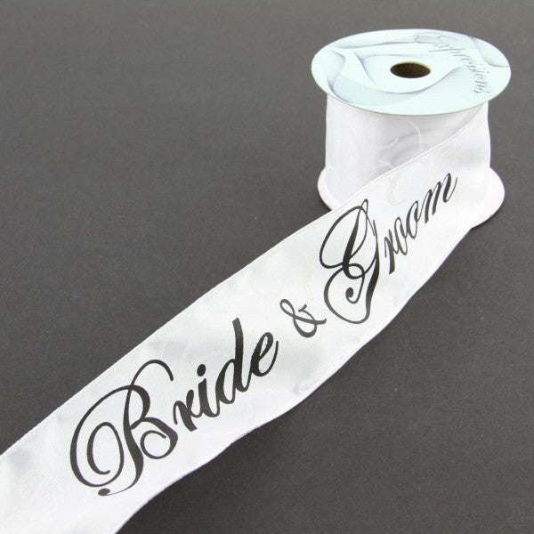 2.5"X10Y BRIDE/GROOM A25