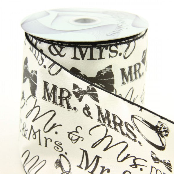 4"X10YD MR. & MRS. A25