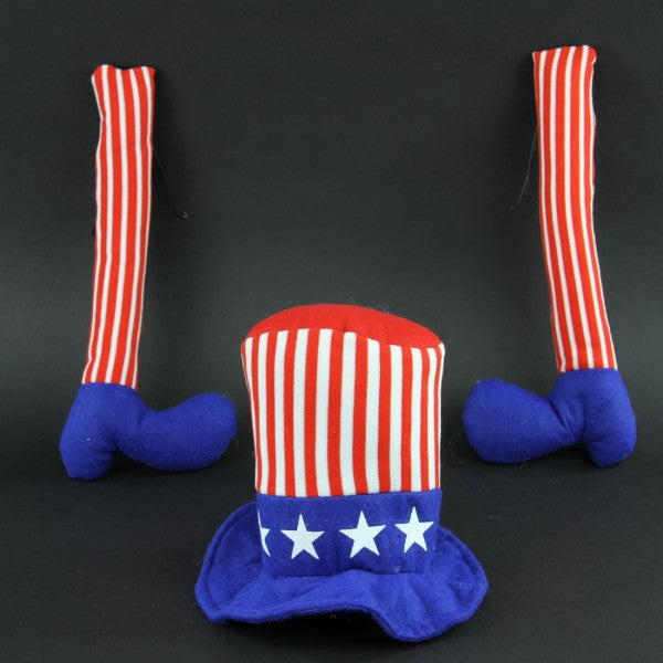 21"UNCLE SAM WREATH KIT 3/ST