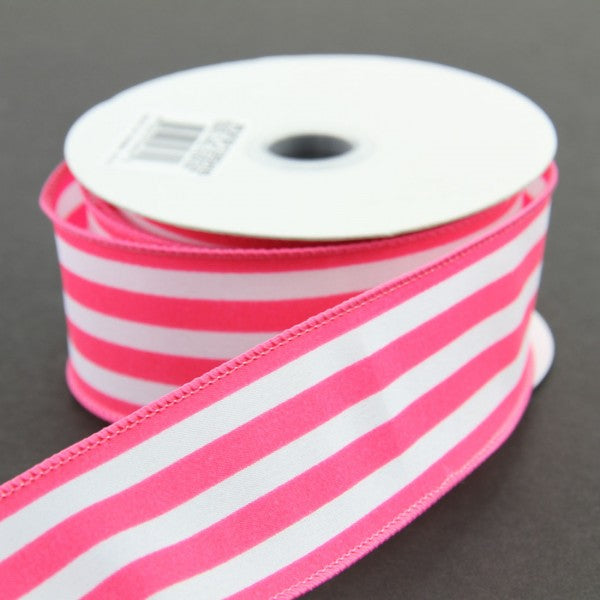 1.5" X 10 YD VERTICAL STRIPE RIBBON