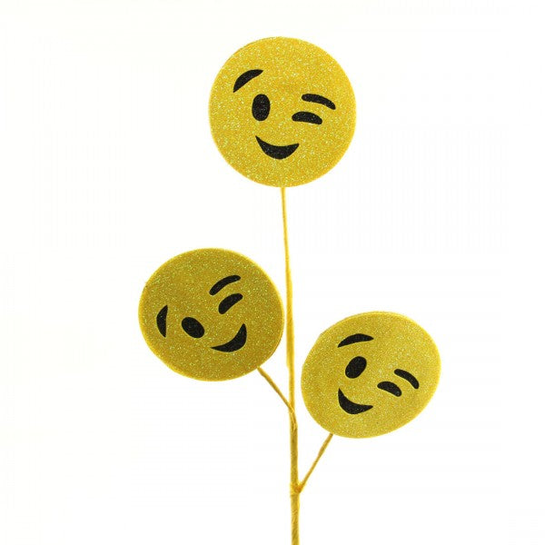 25"GLIT.WINKY FACE PICK