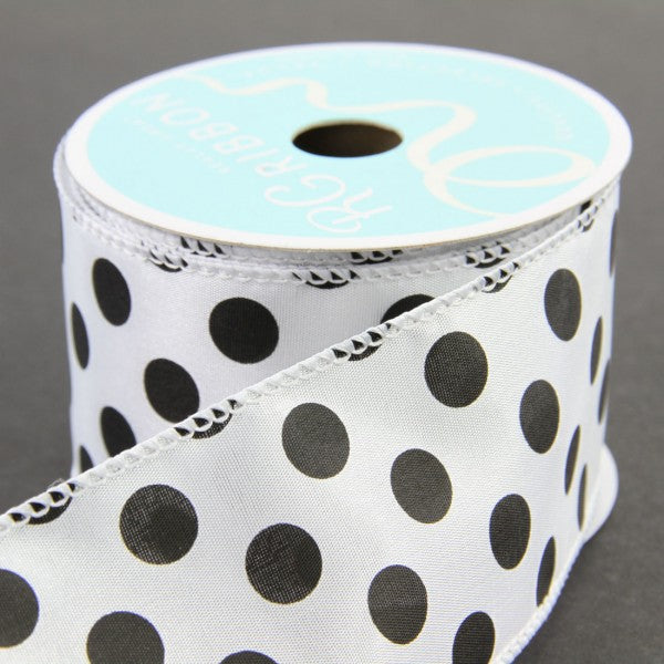 2.5"X10YD LARGE POLKA DOT