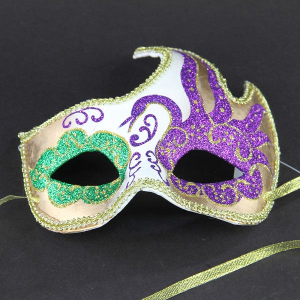 7"X7"MASQUERADE MASK A25