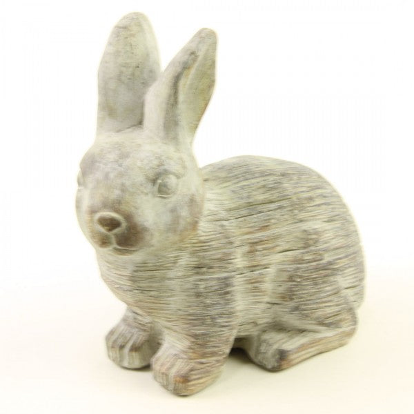 8"X7.75"CEMENT RABBIT