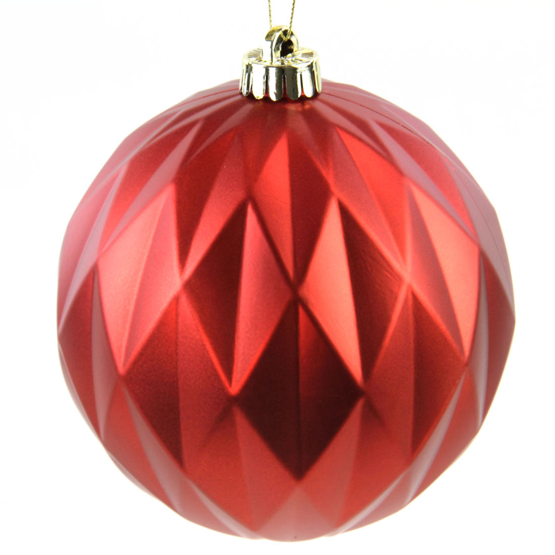 150MM DIAMOND BALL MATT.RED