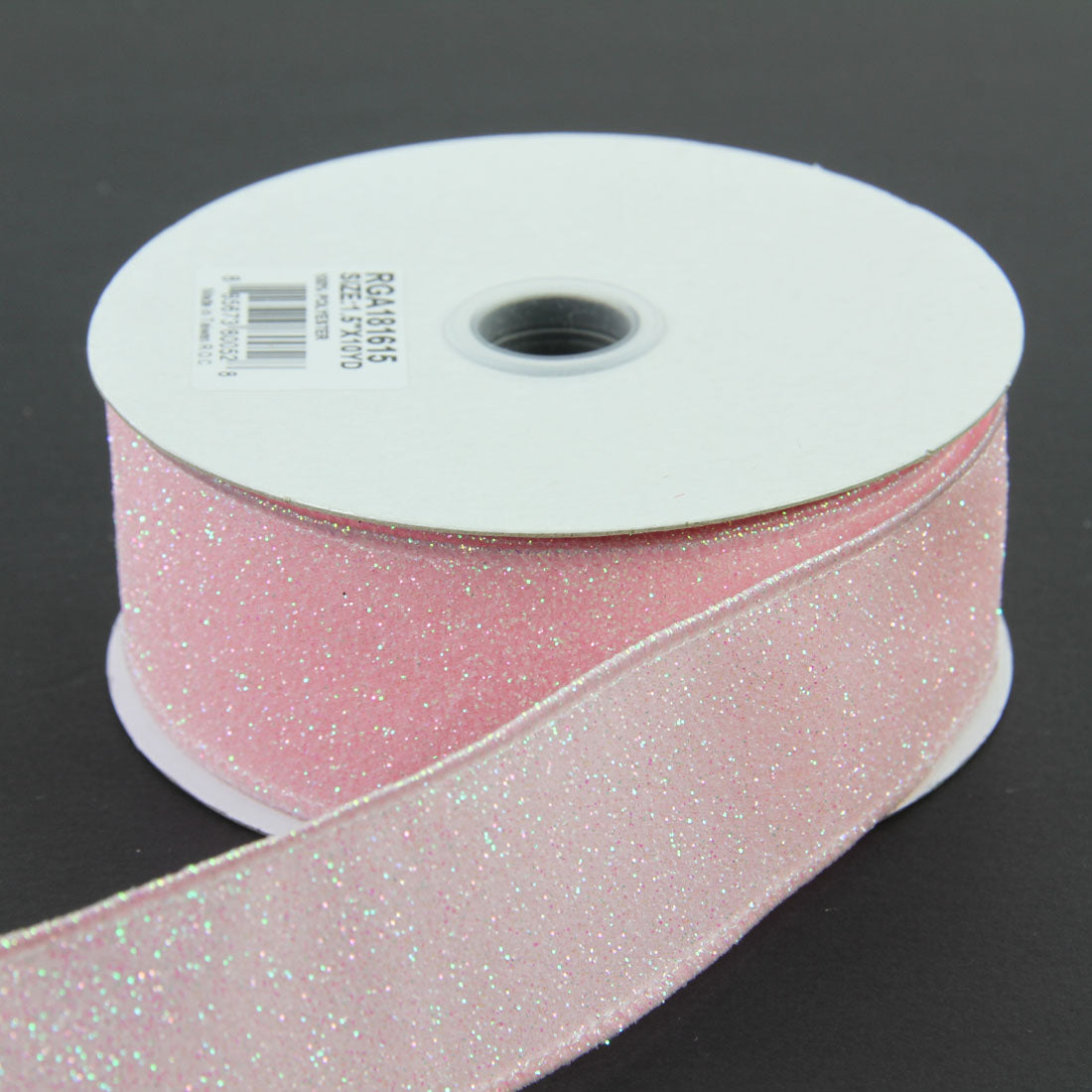 1.5"X10YD IRID GLIT.ON SATIN