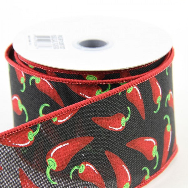 2.5"X10YD CHILI PEPPERS