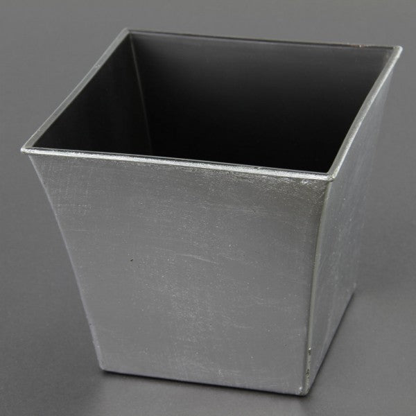 6.5"X5.75"SQ.TPRD.PLST.POT