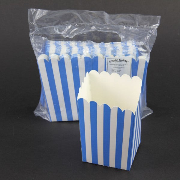 MINI STRPD POPCORN BOX 24/PKG