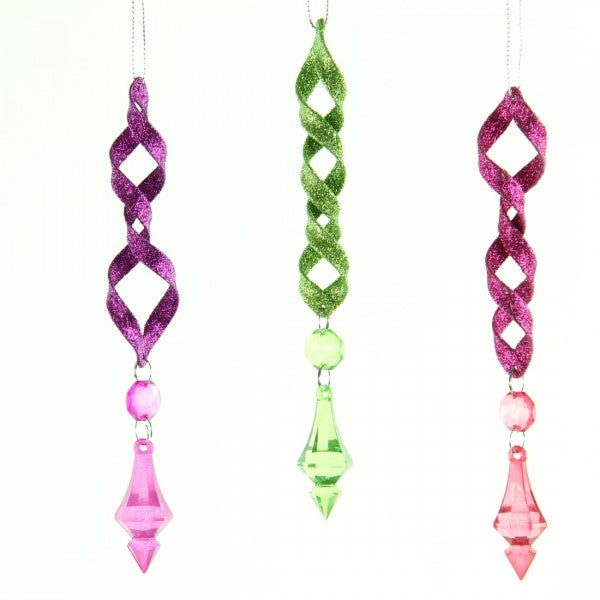 7"METAL ICICLE W/DROP A5