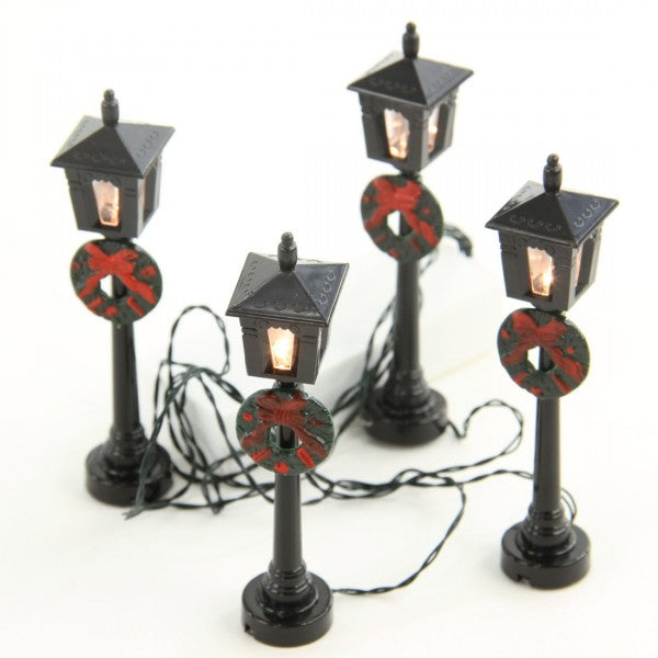 B/O STREET LIGHT 4PC/SET A25