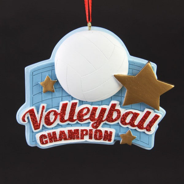 3.125"RESIN VOLLEY BALL ORN A5